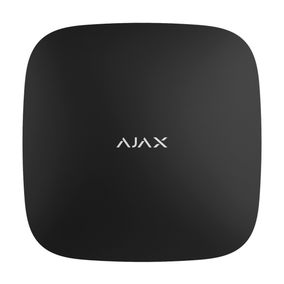 Ajax Hub Чорна - Централь з підтримкою Jeweller (1 × SIM 2G, Ethernet)