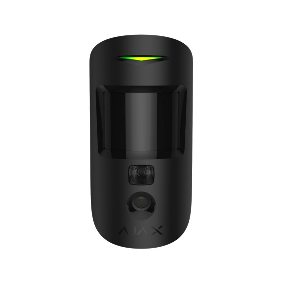 Датчик руху з фотокамерою для верифікації тривог Ajax MotionCam Чорний