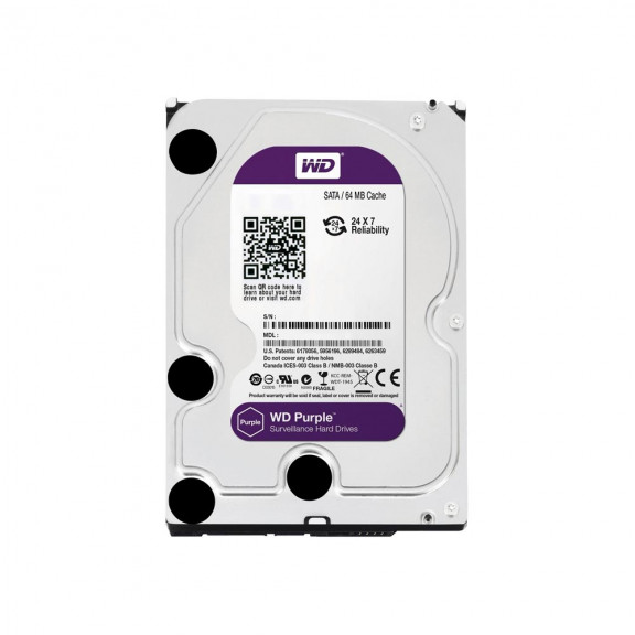Жорсткий диск для системи відеоспостереження Western Digital WD82PURX-78 8Тб