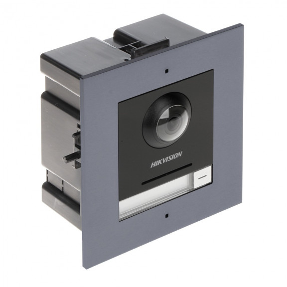 Модуль викличної IP панелі + врізна рамка Hikvision DS-KD8003-IME1/FLUSH
