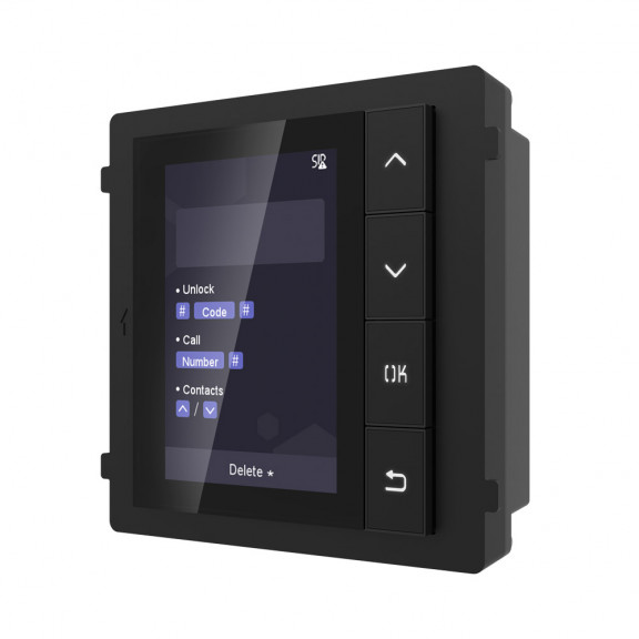 Модуль з монітором відеодомофона Hikvision DS-KD-DIS