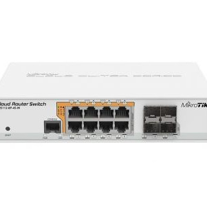 8-портовий PoE комутатор MikroTik CRS112-8P-4S-IN