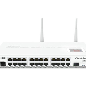 24-портовий комутатор MikroTik CRS125-24G-1S-2HND-IN