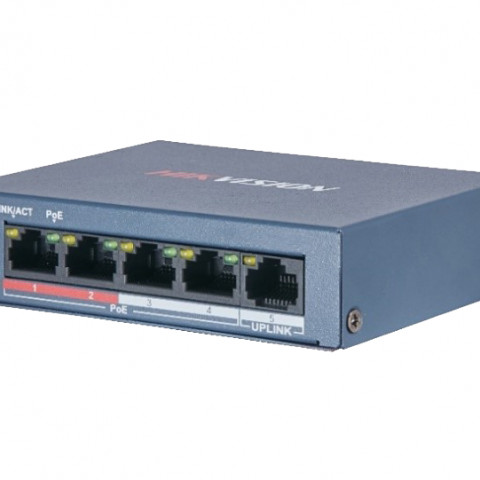 DS-3E0105P-E/M(B) POE комутатор