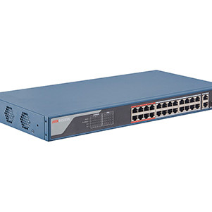 DS-3E1326P-EI 24 портовий POE комутатор Hikvision