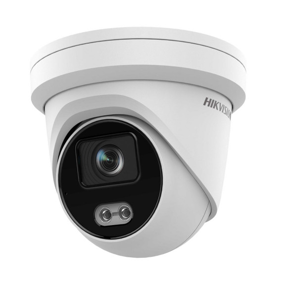 4МП купольна ColorVu IP відеокамера Hikvision DS-2CD2347G2-LU (C) (2.8 мм)