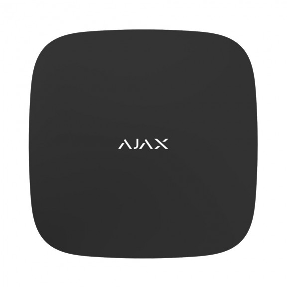 Ajax Hub Plus Чорна - Централь з підтримкою Jeweller (2 × SIM 2G/3G, Wi-Fi, Ethernet)
