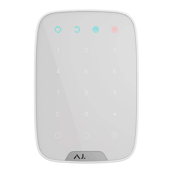 Клавіатура Ajax KeyPad Біла