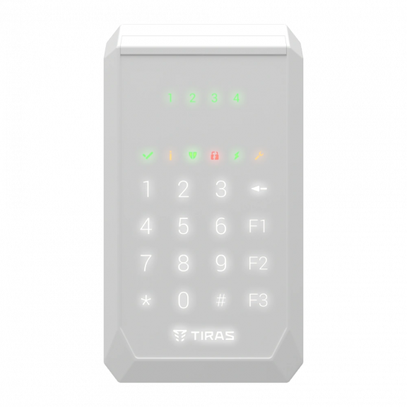 Клавіатура Tiras K-PAD4 (white)