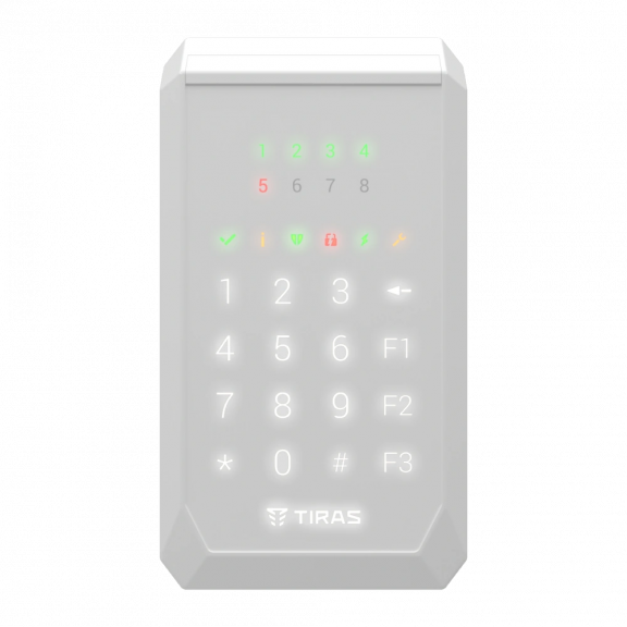 Клавіатура Tiras K-PAD8+ (white)