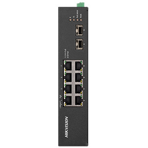 8-портовий некерований POE комутатор Hikvision DS-3T0510HP-E/HS
