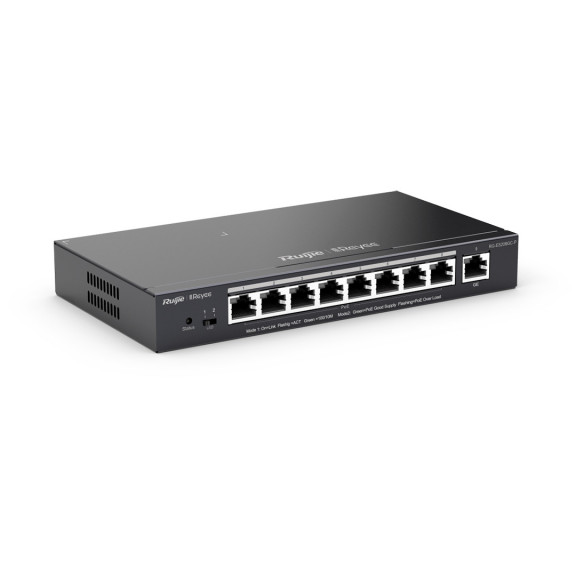 9-портовий гігабітний інтелектуальний POE комутатор Ruijie RG-ES209GC-P