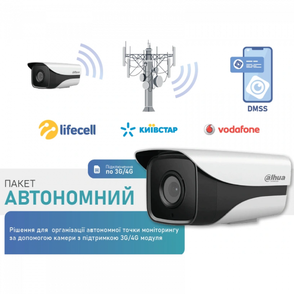 Комплект Dahua Warkit (4G)