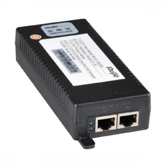 Ruijie RG-E-130(GE) - Інжектор POE+ (802.3af/at)