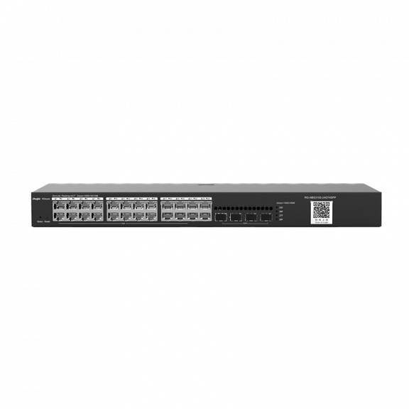 Ruijie RG-NBS3100-24GT4SFP - 4-портовий гігабітний L2 керований комутатор