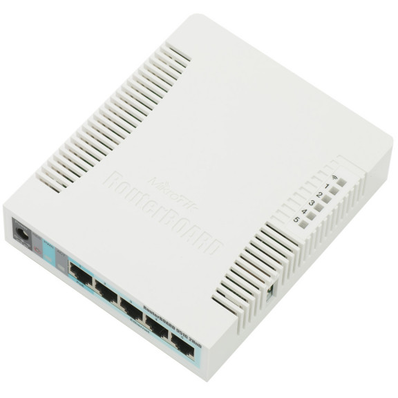 MikroTik RB951G-2HnD 2.4GHz Wi-Fi маршрутизатор з 5-портами Ethernet