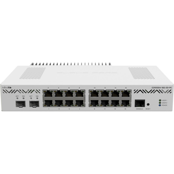 MikroTik CCR2004-16G-2S+PC - Маршрутизатор