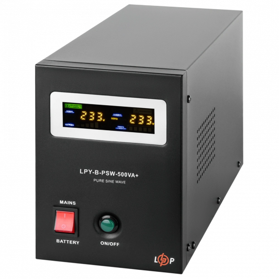 Резервне ДБЖ LogicPower LPY-B-PSW-500VA+ (4149)