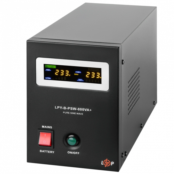 Лінійно-інтерактивне ДБЖ LogicPower LPY-B-PSW-800VA+ (4150)