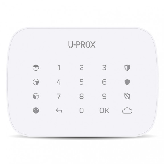 U-Prox Keypad G4 - Багатогрупна клавіатура з сенсорною поверхнею
