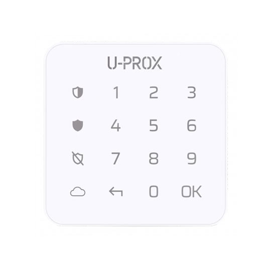 U-Prox Keypad G1 - Мініатюрна клавіатура з сенсорною поверхнею для однієї групи