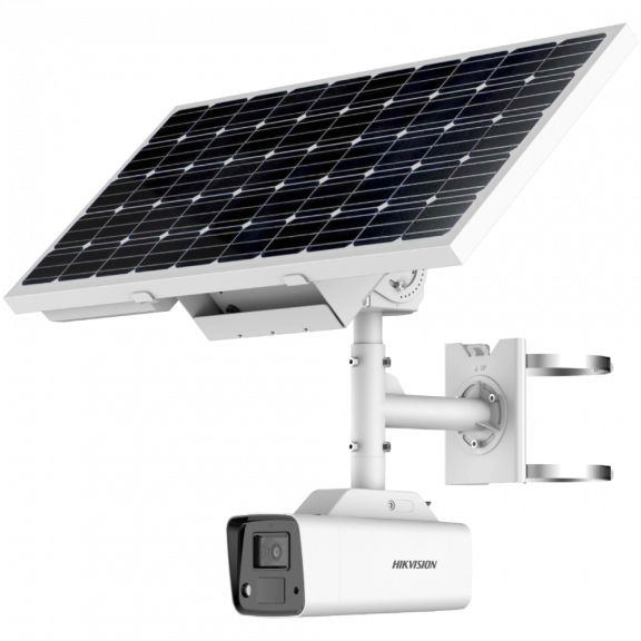 Hikvision DS-2XS2T47G1-LDH/4G/C18S40 EU (4мм) - 4 Мп ColorVu 4G із сонячною панеллю