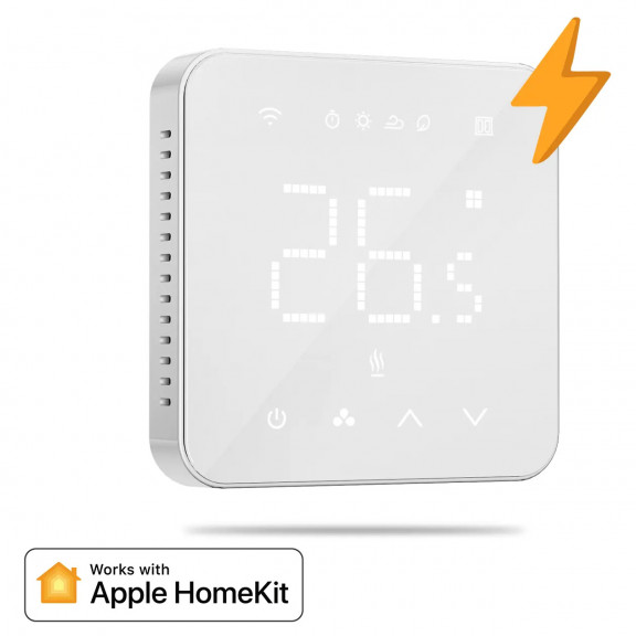 Тепла підлога. Терморегулятор Meross Smart Wi-Fi Thermostat (MTS200HK)