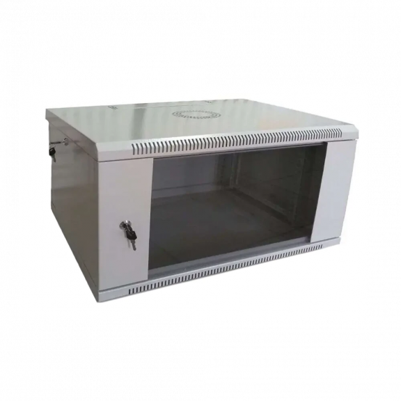 Hypernet WMNC-4U-FLAT - Шафа коммутаційна настінна 4U 600x450 розбірна