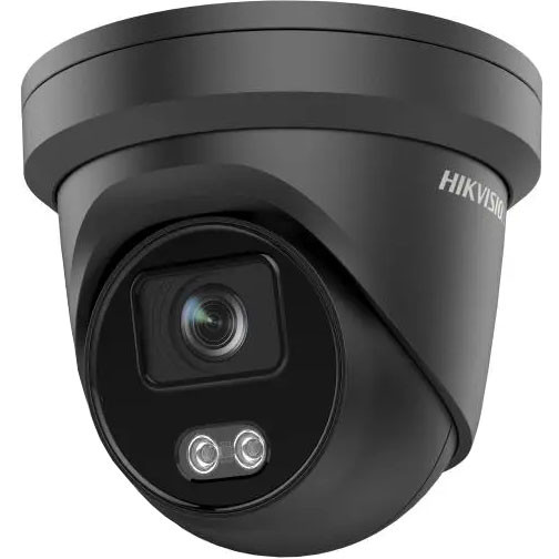 Hikvision DS-2CD2347G2-LU(C) (2.8 мм) Чорна - 4МП ColorVu IP відеокамера