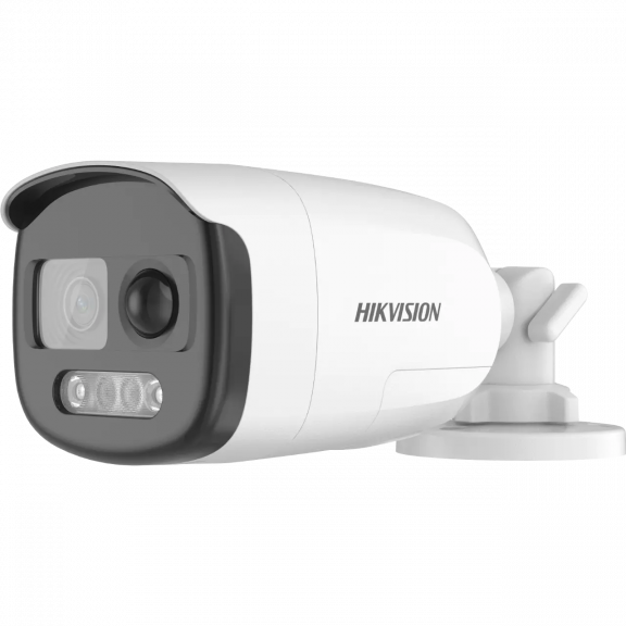 Hikvision DS-2CE12DFT-PIRXOF (2.8 мм) - 2Мп TurboHD відеокамера з PIR і сиреною