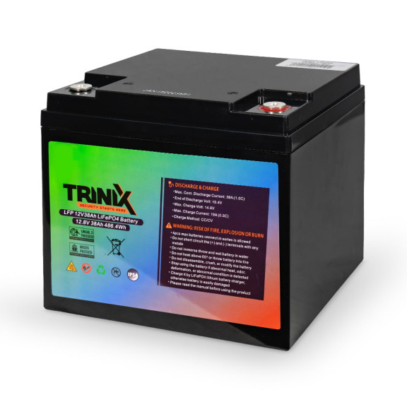 Акумулятор для ДБЖ Trinix LFP 12V38Ah LiFePo4