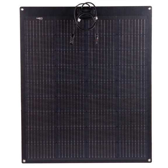 Зарядний пристрій на сонячній батареї NEO Tools 100W напівгнучка (90-143)