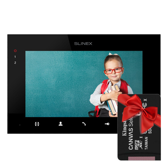 Slinex SQ-07MTHD Black - Відеодомофон