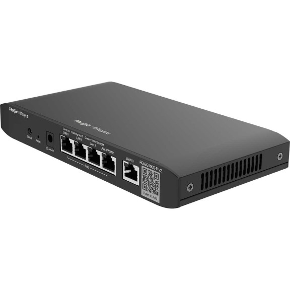 Ruijie Reyee RG-EG105G-P V2 - Маршрутизатор PoE з хмарним керуванням