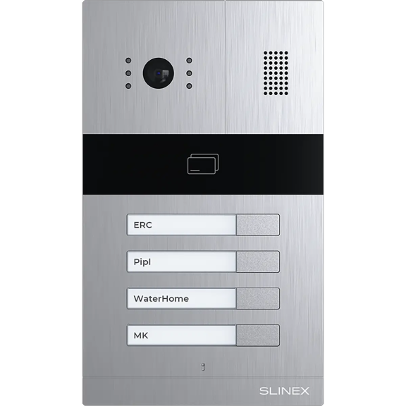 Slinex MA-04CRHD - Панель виклику на 4 абонента