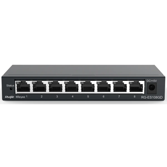 Ruijie Reyee RG-ES108GD - 8-портовий гігабітний комутатор