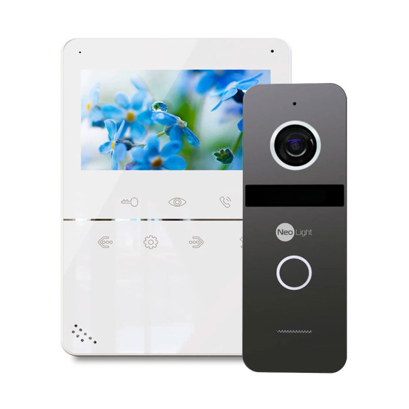 NeoLight TETTA + NeoLight SOLO X Graphite - Комплект відеодомофона