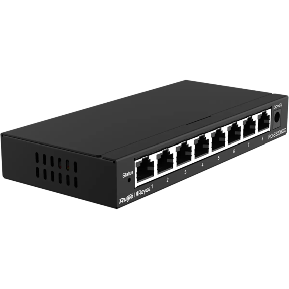 Ruijie Reyee RG-ES208GC - 8-портовий гігабітний інтелектуальний хмарний комутатор