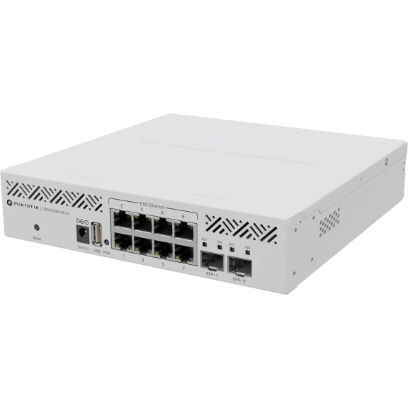 MikroTik CRS310-8G+2S+IN - 8-портовий комутатор