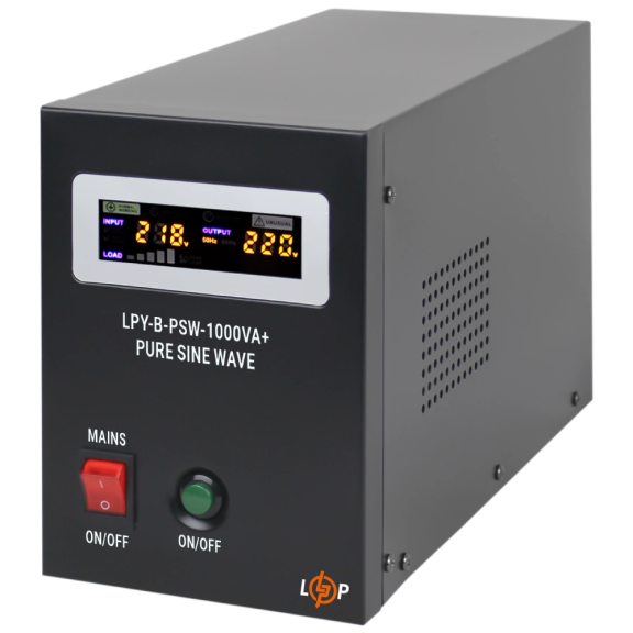 Джерело безперебійного живлення LOGICPOWER LPY-B-PSW-1000VA+