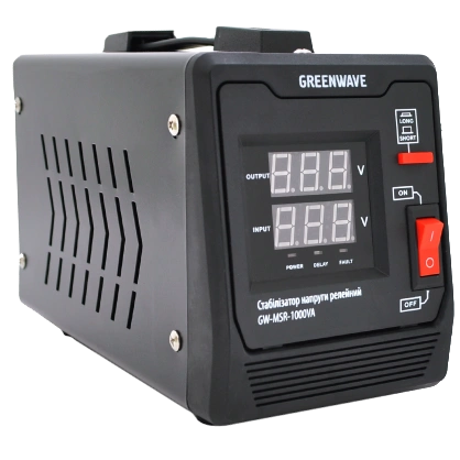 Стабілізатор напруги Greenwave Mauser 1000VA (GW-MSR-1000VA)