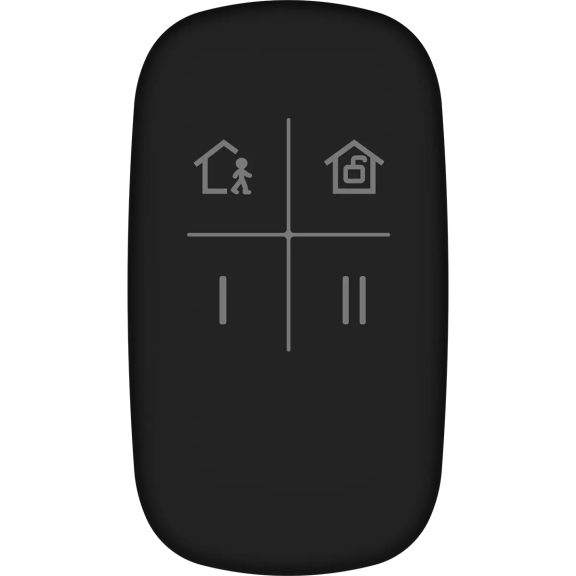 Hikvision DS-PKF1-WE/Europe BLACK - Бездротовий брелок