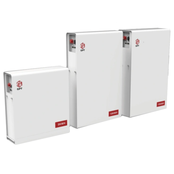 GPT BAT-5KWH-51.2V - Високовольтна акумуляторна батарея з системою кріплення та необхідними кабелями