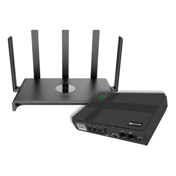 VIA Energy Mini UPS + Ruijie RG-EW3000GX PRO - Комплект