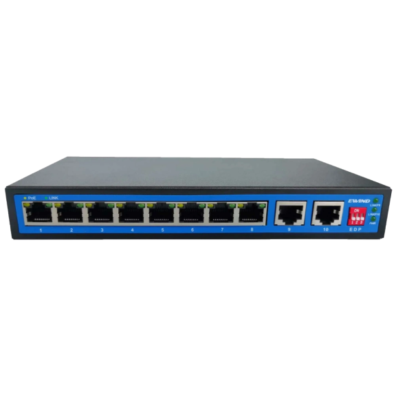 Ewind EW-S1910CG-DP - 10-портовий гігабітний комутатор PoE комутатор