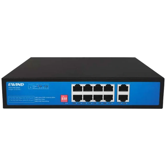 Ewind EW-S1910CG-AP - 10-портовий гігабітний комутатор PoE комутатор