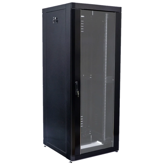 Шафа чорна 19" 18U, 610 х 675 мм