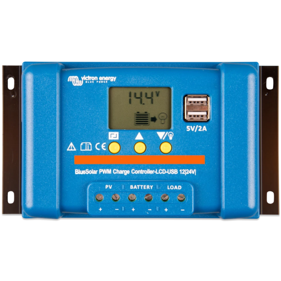 Victron Energy BlueSolar PWM-LCD&USB 12/24V-30A (30A, 12/24В) - Контролер заряду