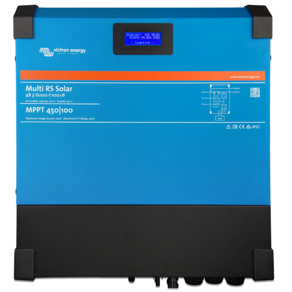 Автономний сонячний інвертор (off-grid) Victron Energy Multi RS Solar 48/6000/100-450/80