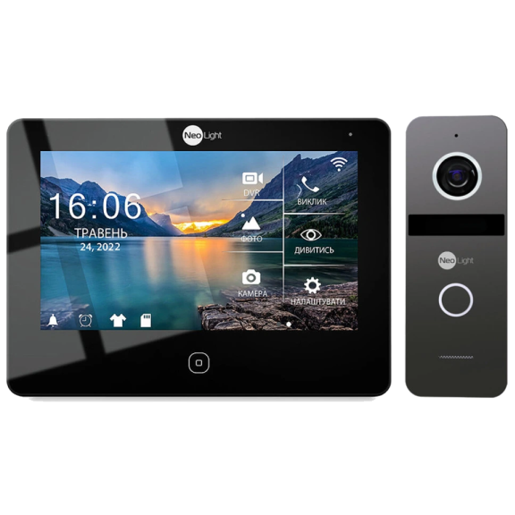 Neolight NeoKIT HD Pro WF B/Graphite - Комплект відеодомофона